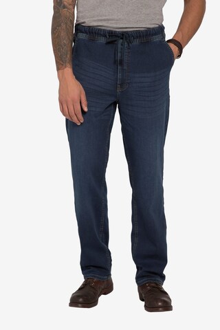 JP1880 Loosefit Jeans in Blauw: voorkant
