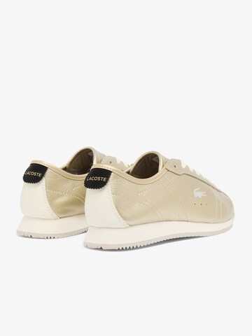 LACOSTE Sneakers 'Club Low' in Gold
