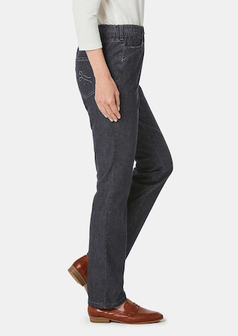 Goldner Regular Jeans 'MARTHA' in Black