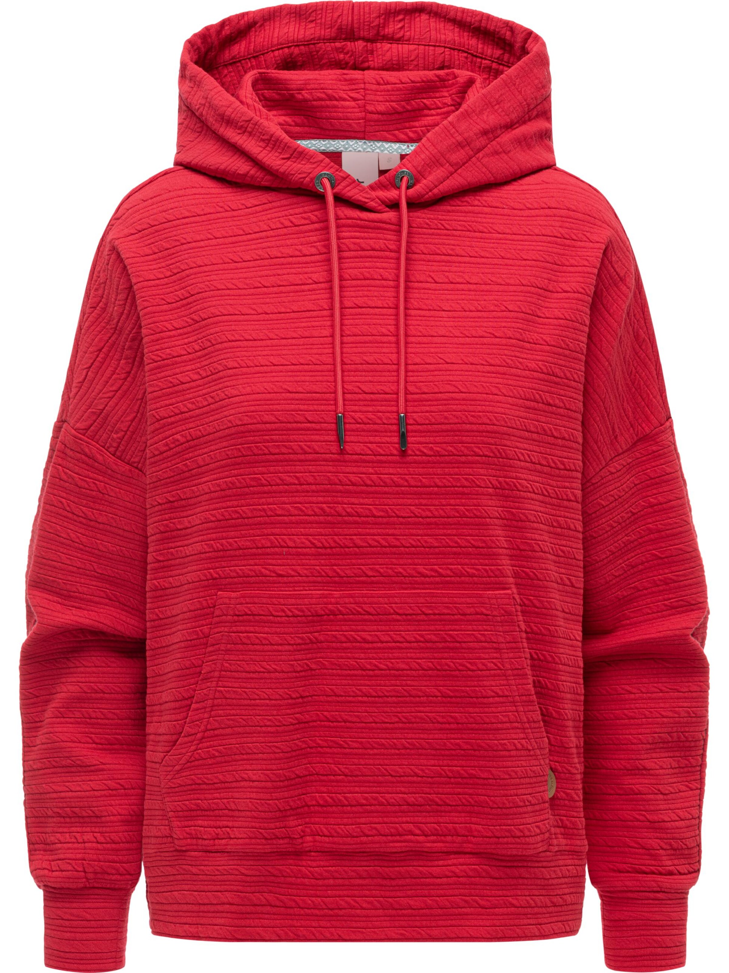 Sweat-shirt 'Pirita' Ragwear en rouge : devant