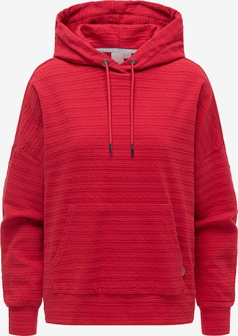 Sweat-shirt 'Pirita' Ragwear en rouge : devant