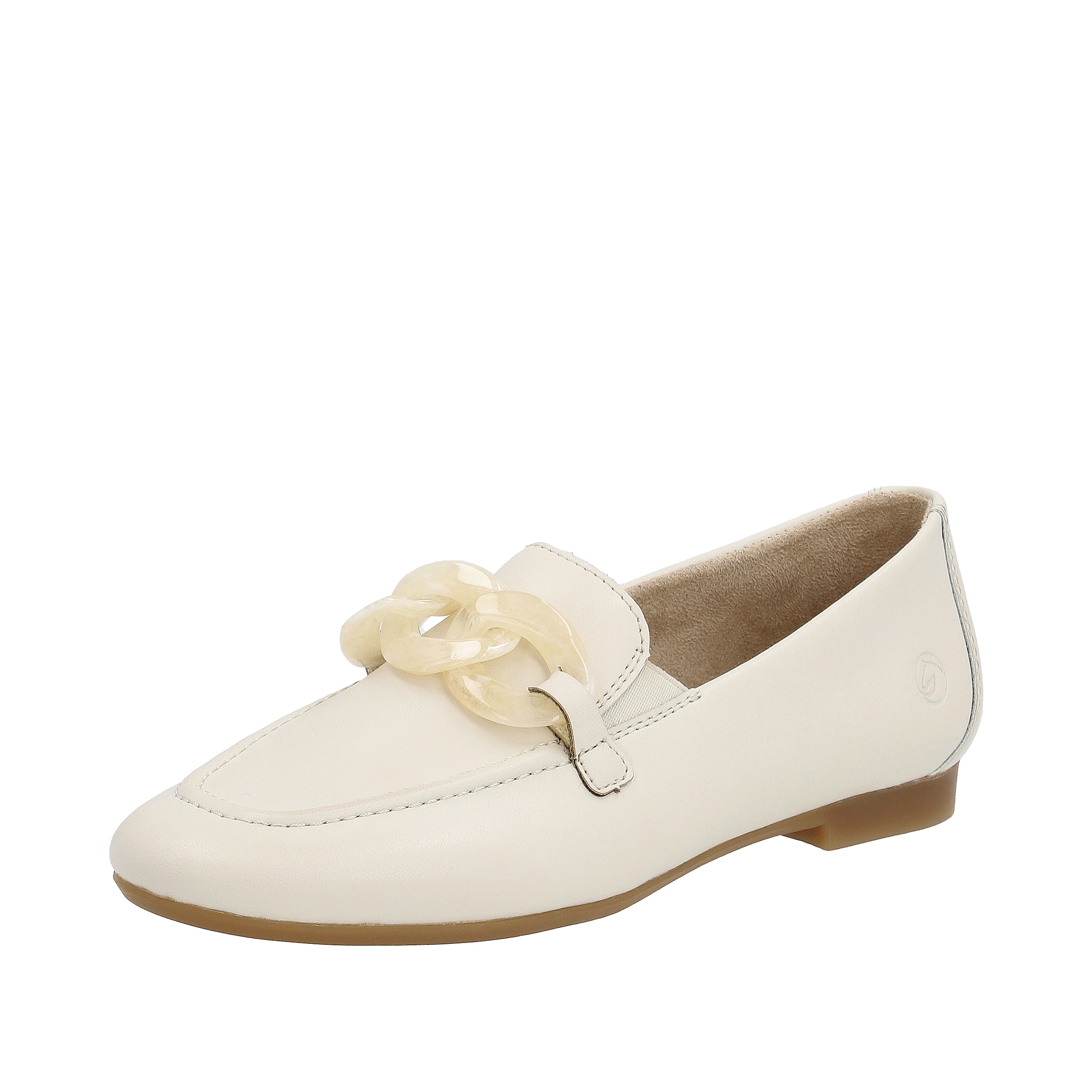 REMONTE Classic Flats 'D0K00 ' in White: front