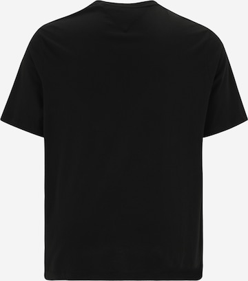 Tommy Hilfiger Big & Tall T-Shirt in Schwarz