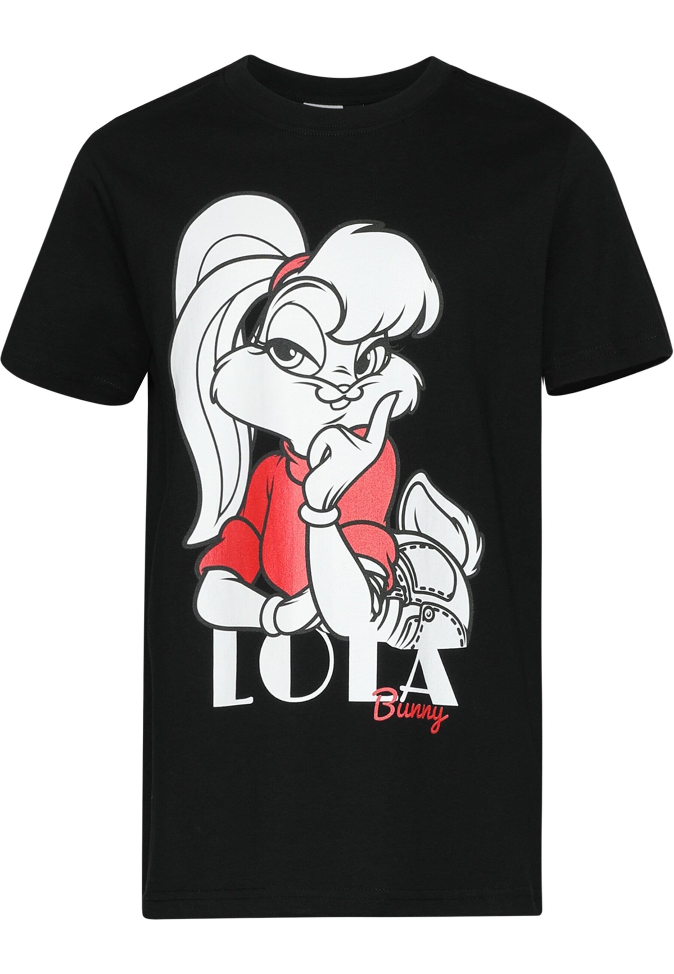 Mister Tee Koszulka 'Lola Bunny' w kolorze czarny