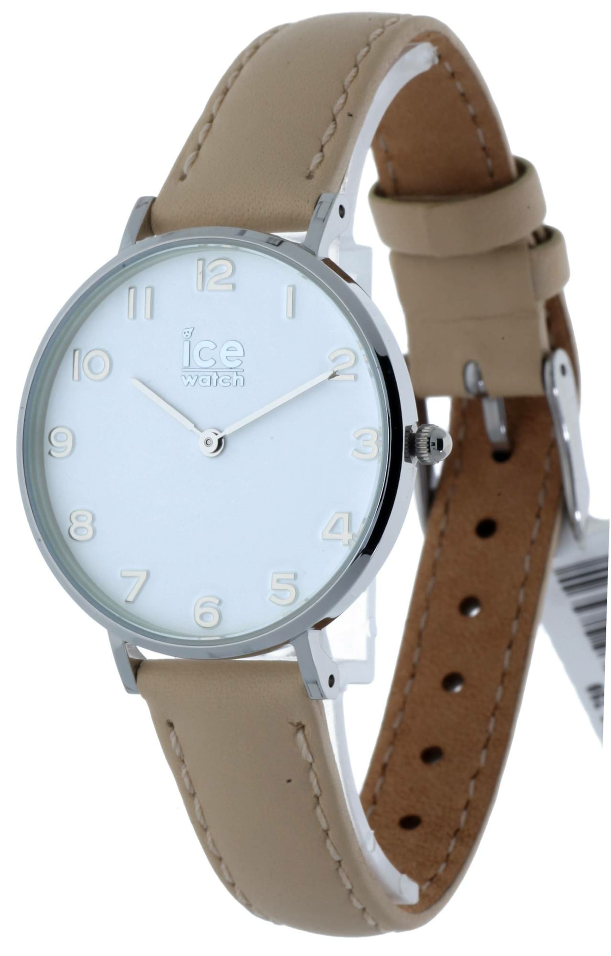 ICE WATCH Analog watch 'City Pastel' in Beige: front