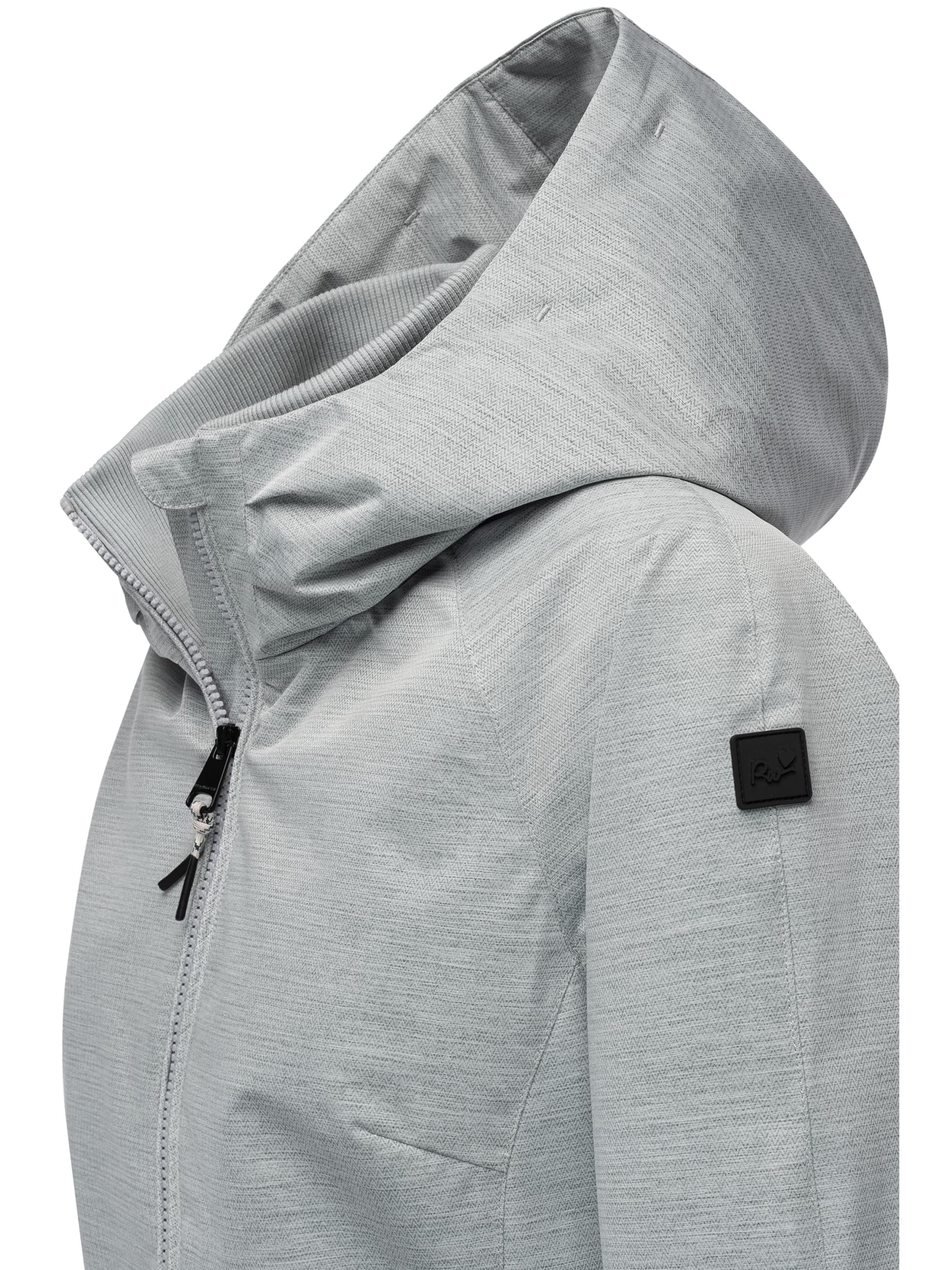 Ragwear Performance Jacket 'Dizzie' in Grey