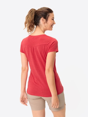 VAUDE Funktionsshirt 'Skomer' in Rot