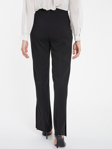 Ana Alcazar Regular Hose 'Saltina' in Schwarz