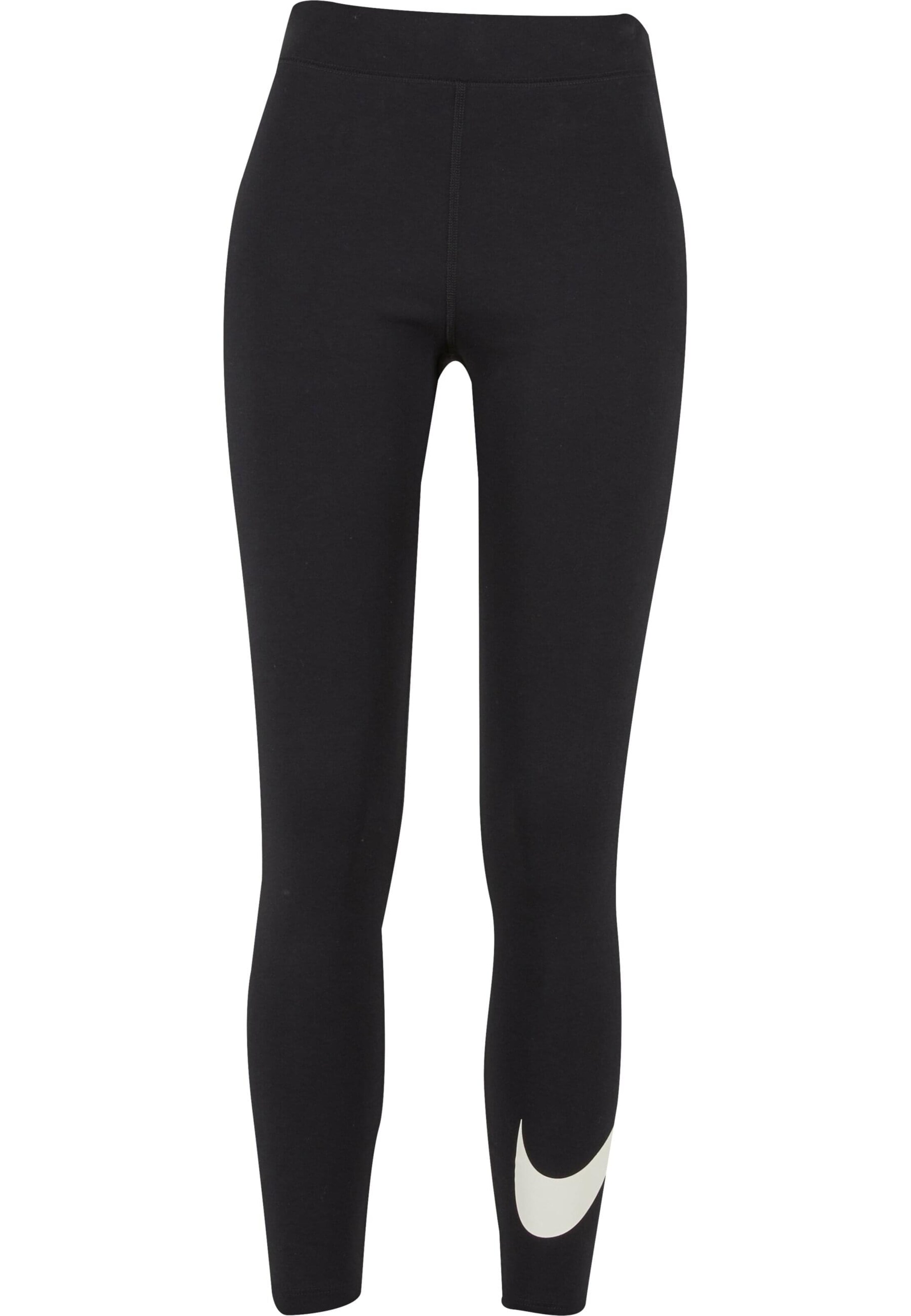 NIKE Skinny Sporthose 'Classics' in Schwarz: Vorderseite