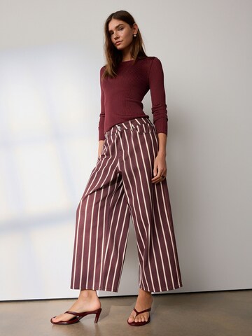 Next Wide leg Τζιν σε καφέ