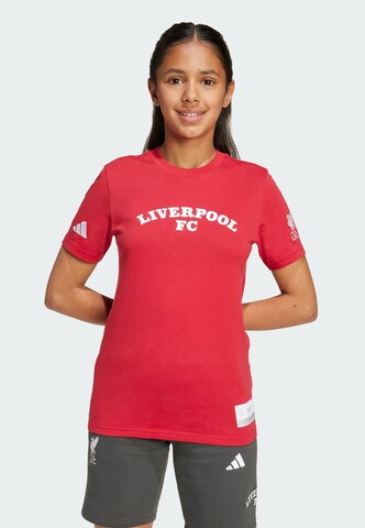 ADIDAS ORIGINALS - Camiseta 'Liverpool FC US' en rojo: frente