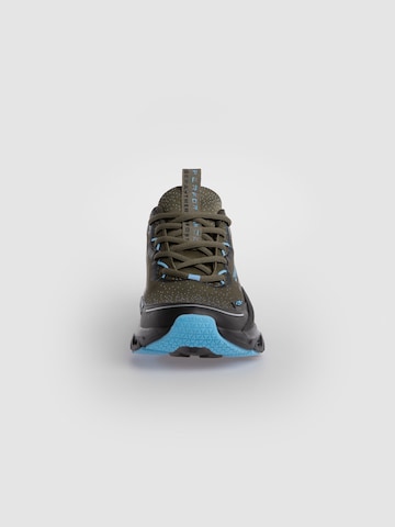 CAMP DAVID Premium Sneaker im Jacquard-Design in Grün