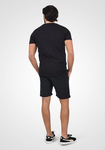 INDICODE JEANS Regular Chinoshorts 'Mews' in Schwarz