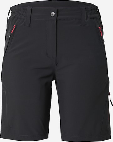 CMP Regular Outdoor Pants in Grey: front