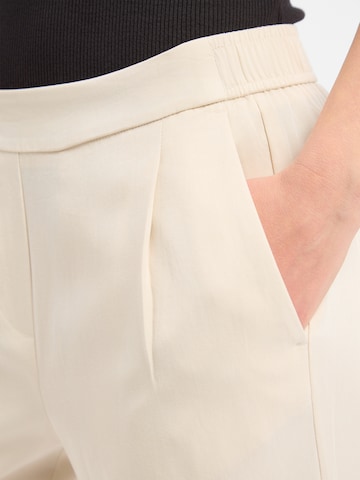 OPUS Loose fit Trousers 'Myha Airy' in Beige