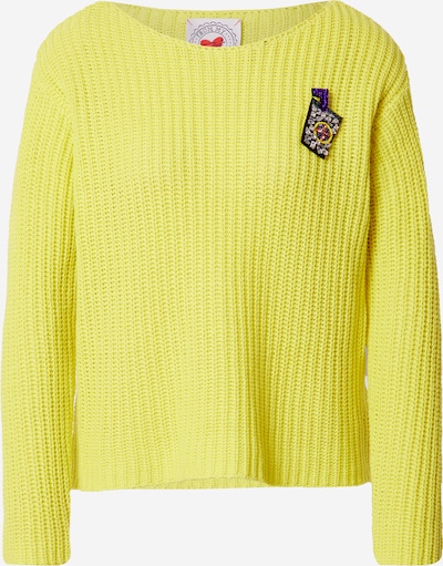 Pullover Frogbox di colore giallo, Visualizzazione prodotti