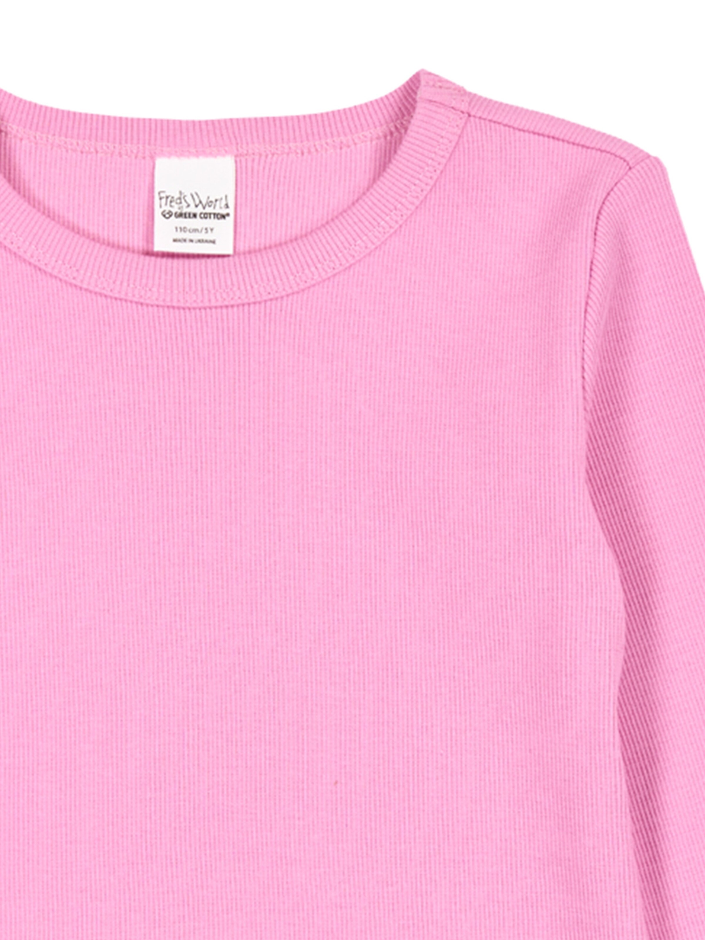 T-Shirt Fred's World by GREEN COTTON en rose