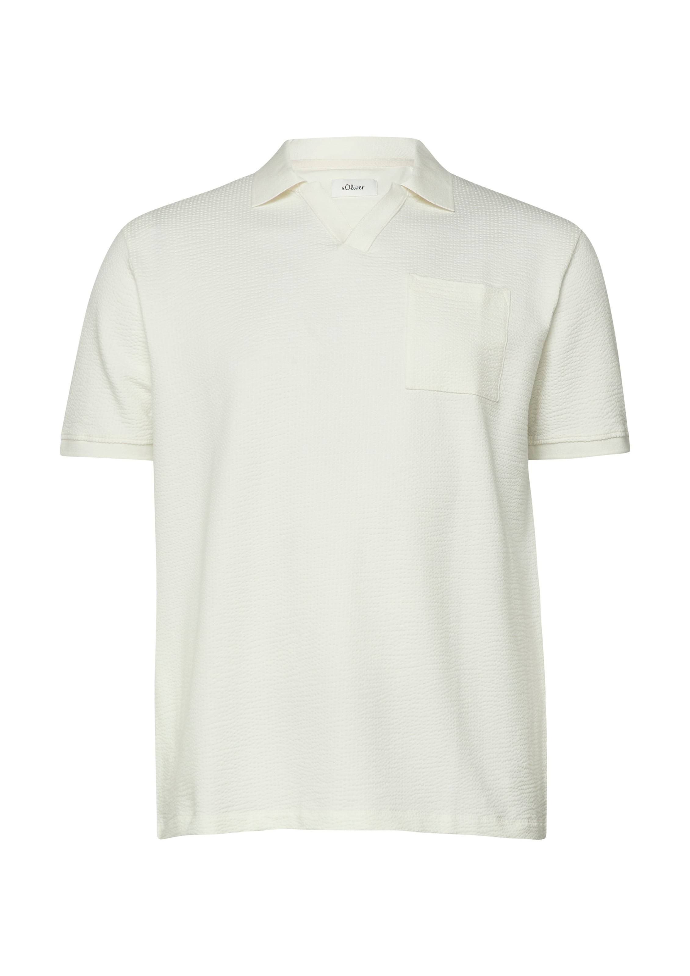 T-Shirt s.Oliver en beige : devant