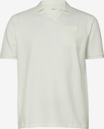 T-Shirt s.Oliver en beige : devant