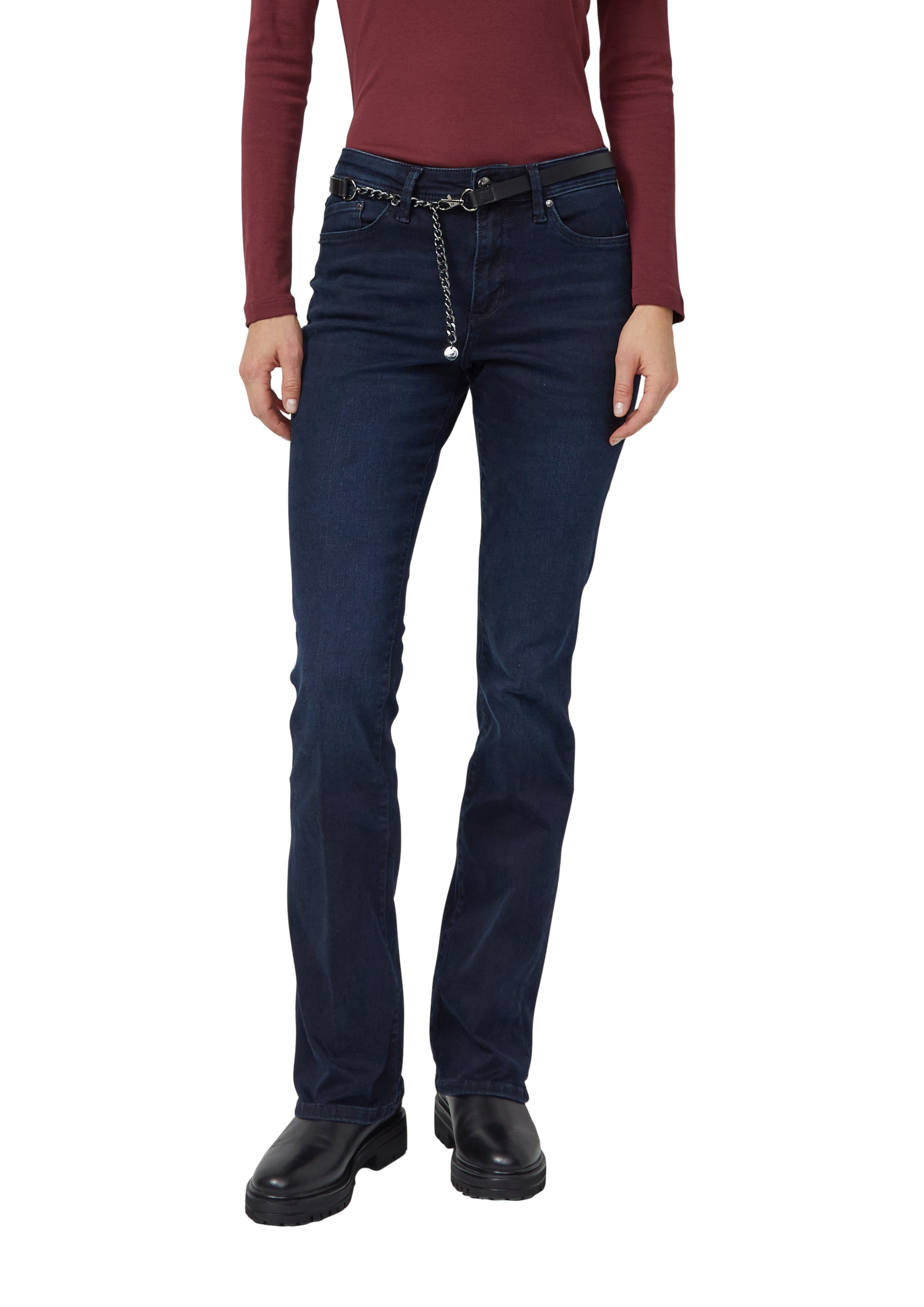 Bootcut Jean 'Beverly' s.Oliver en bleu : devant