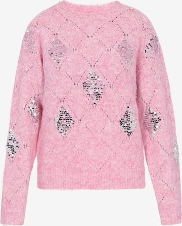 MYMO Sweater in Pink: front