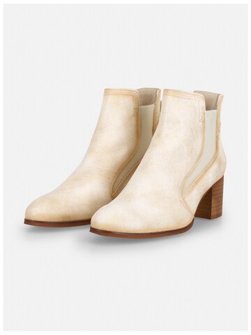 FELMINI Enkellaarsjes in Beige