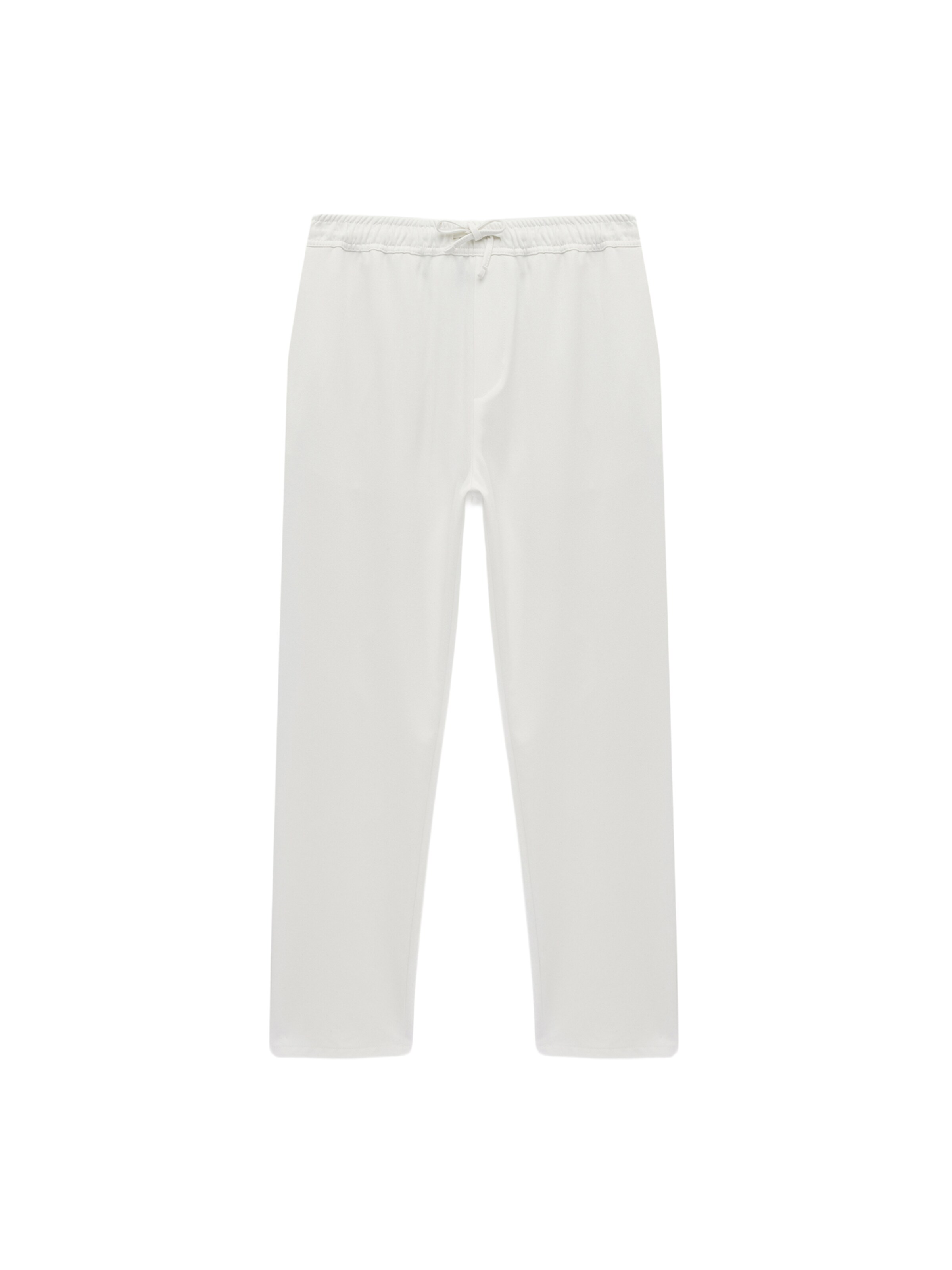 Koton Regular Broek in Wit: voorkant
