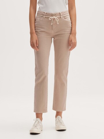 OPUS Regular Jeans 'Louis' i beige: framsida