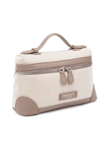 Borsa a tracolla 'Borsa a Mano Strutturata Diana & Co Firenze con Tracolla Regolabile e Dettagli Ecopelle' di Diana&Co. in grigio