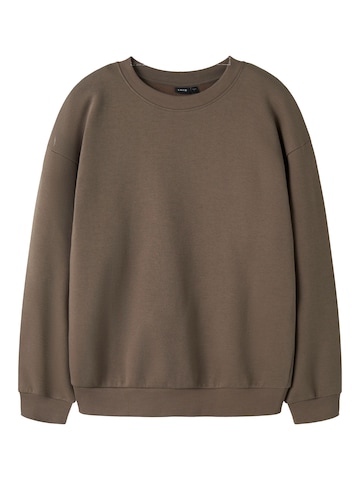 LMTD Sweatshirt in Bruin: voorkant