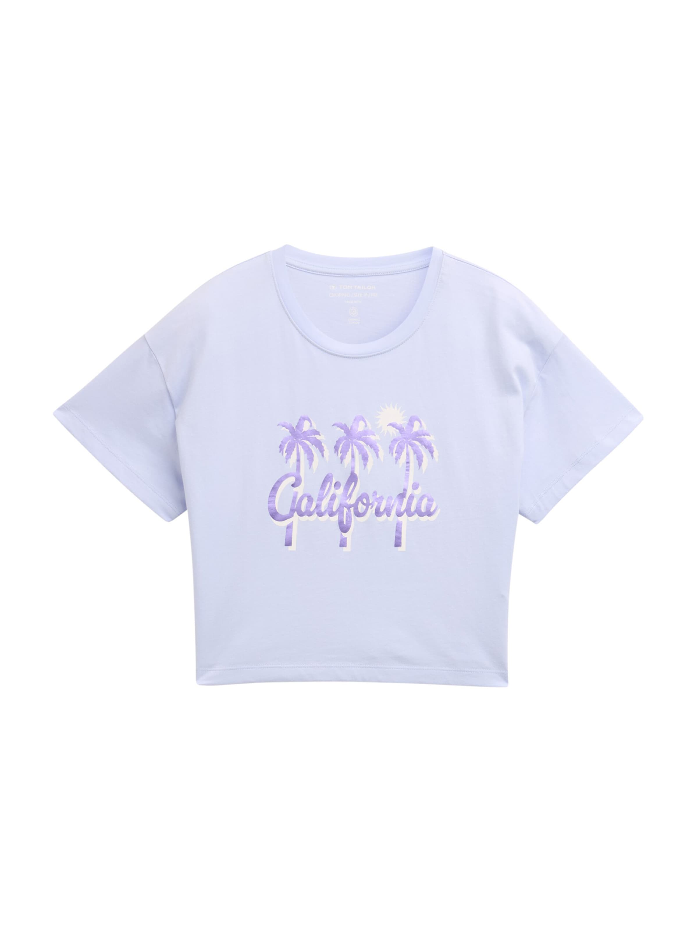 TOM TAILOR - Camisola em roxo: frente