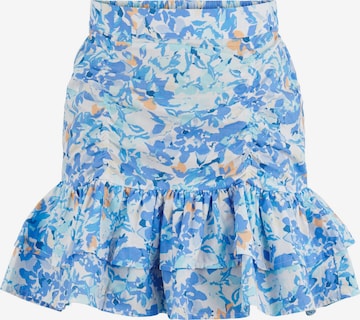 PIECES Skirt 'SHADOW' in Blue