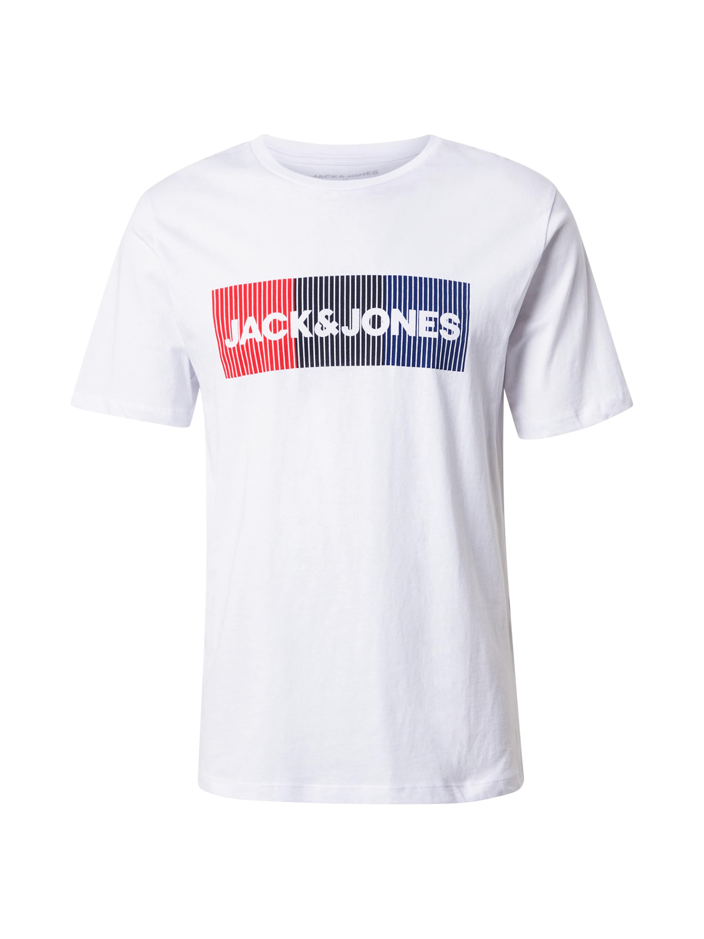 JACK & JONES T-Shirt in Weiß: Vorderseite