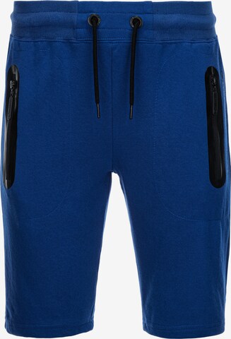 Pantalon 'W239' Ombre en bleu : devant