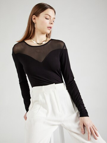 JDY Blouse 'JILLY' in Zwart: voorkant