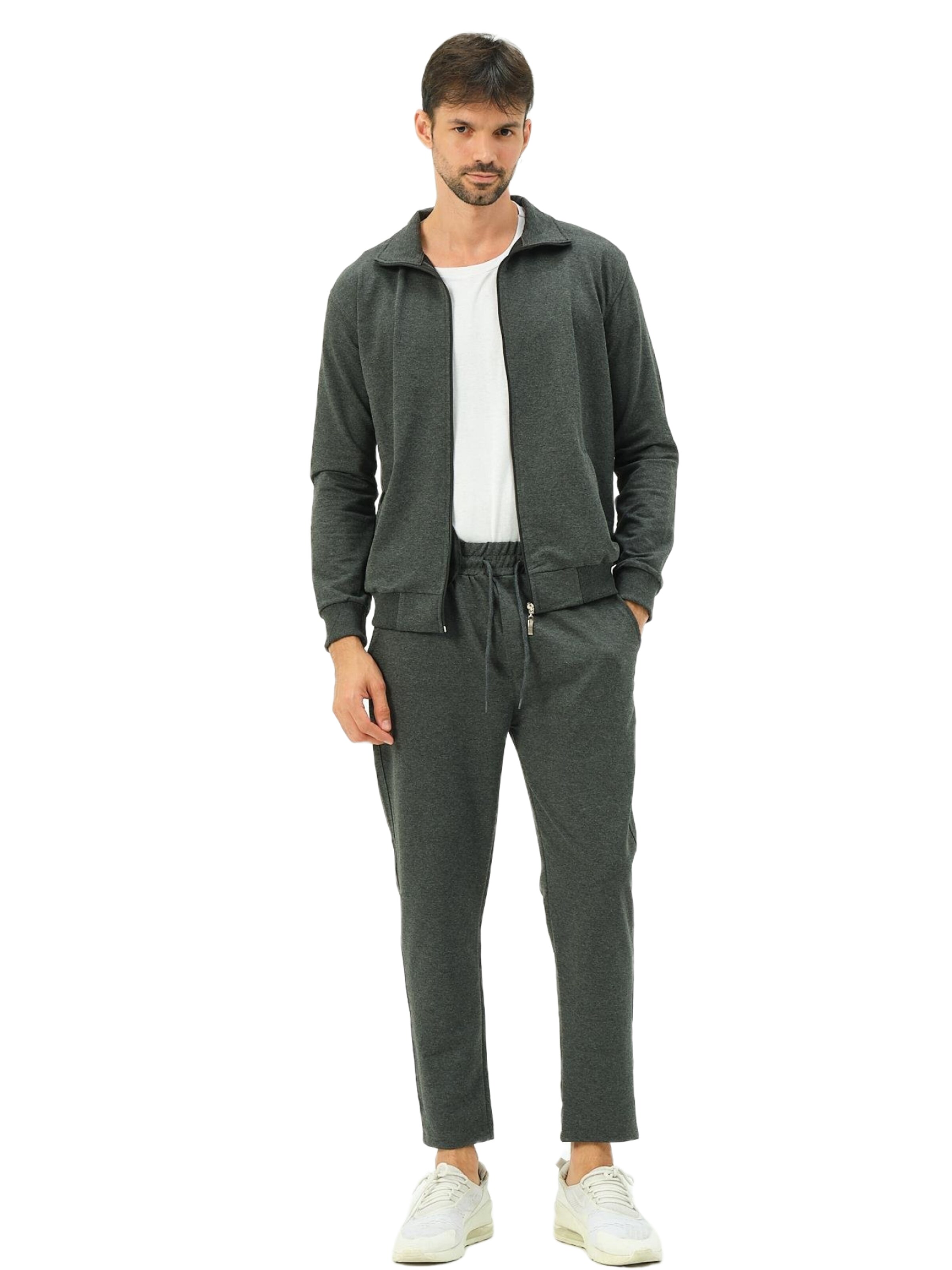 Survêtement C&City en gris : devant