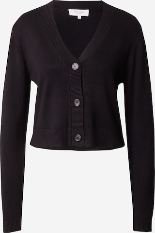 rosemunde Knit Cardigan in Black: front