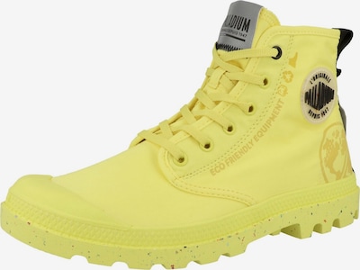 Palladium Boots ' Metro ' en jaune / curry / gris / noir, Vue avec produit