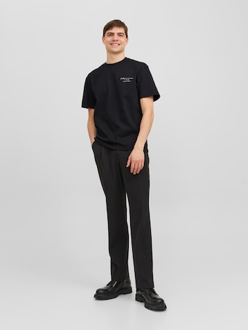 JACK & JONES - Camiseta 'SANCHEZ' en negro