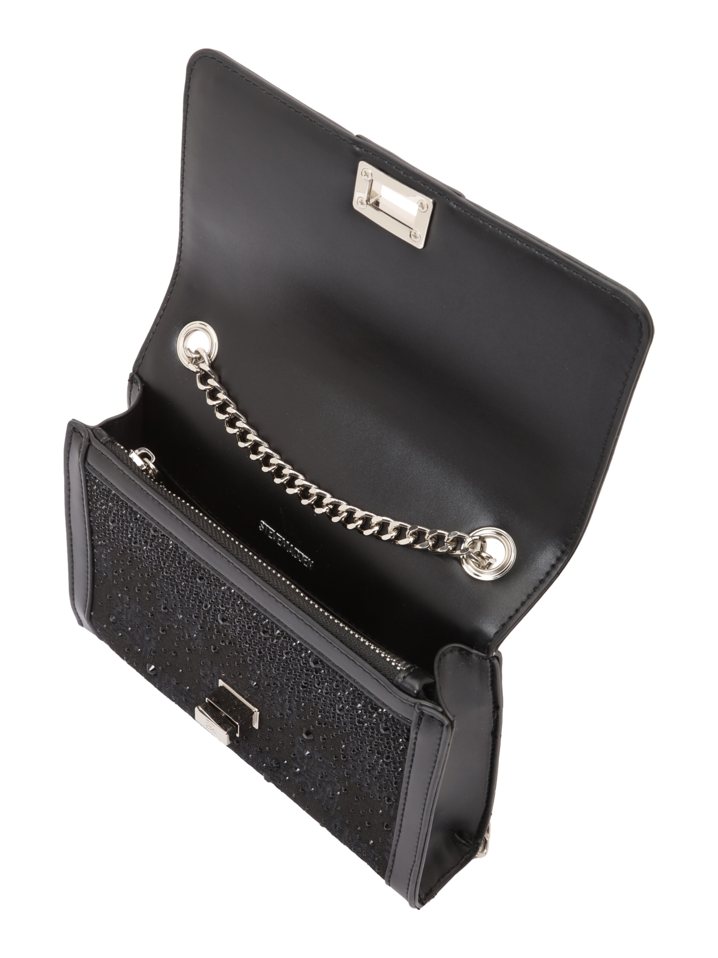 juoda STEVE MADDEN Rankinė ant peties 'Braya-12'