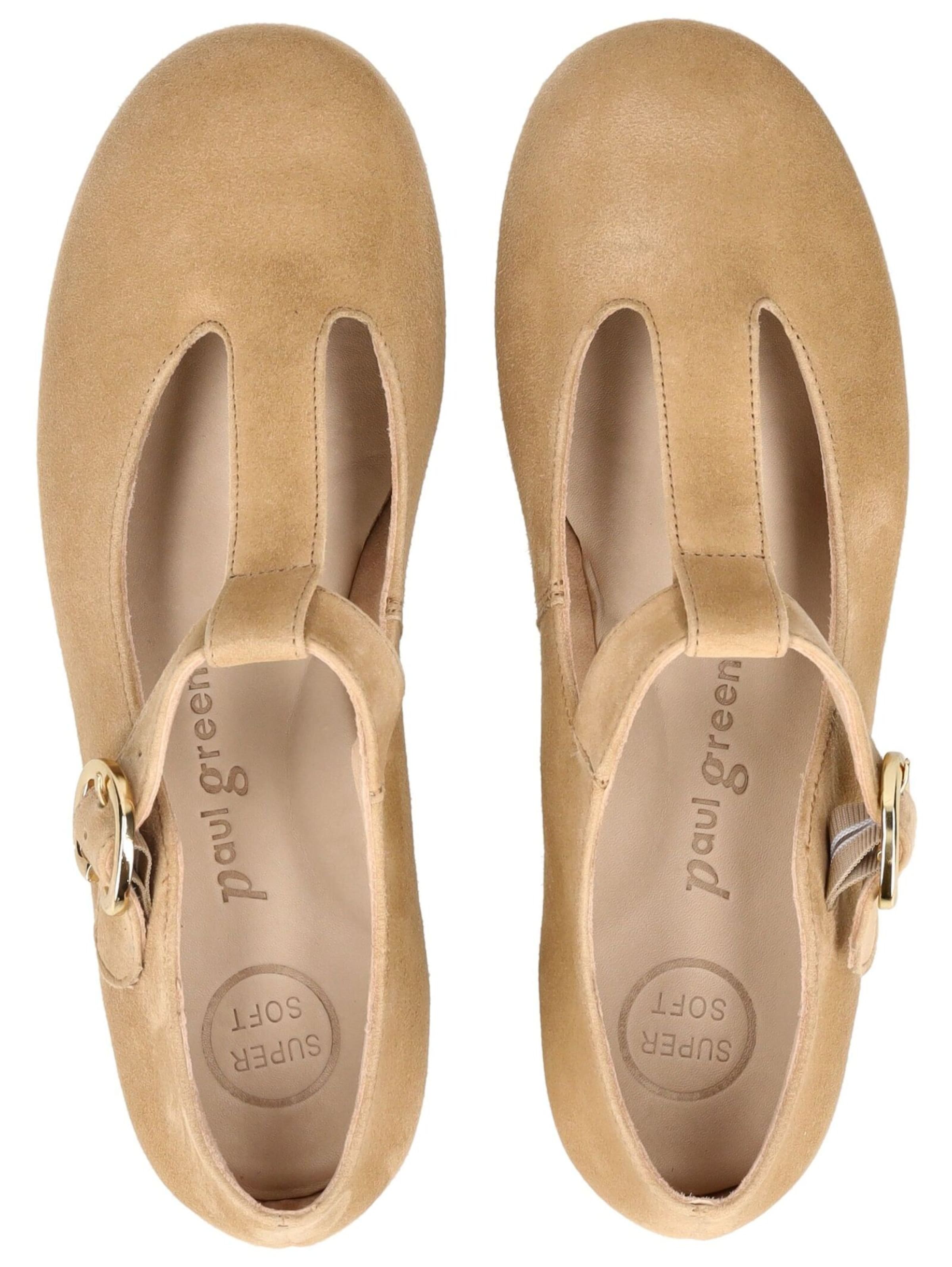 Ballerines à lanières Paul Green en beige