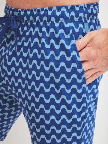 CALIDA Pyjamahose 'RMX Sleep Leisure'‌‌‌‌‌‌‌‌‌ in Blau