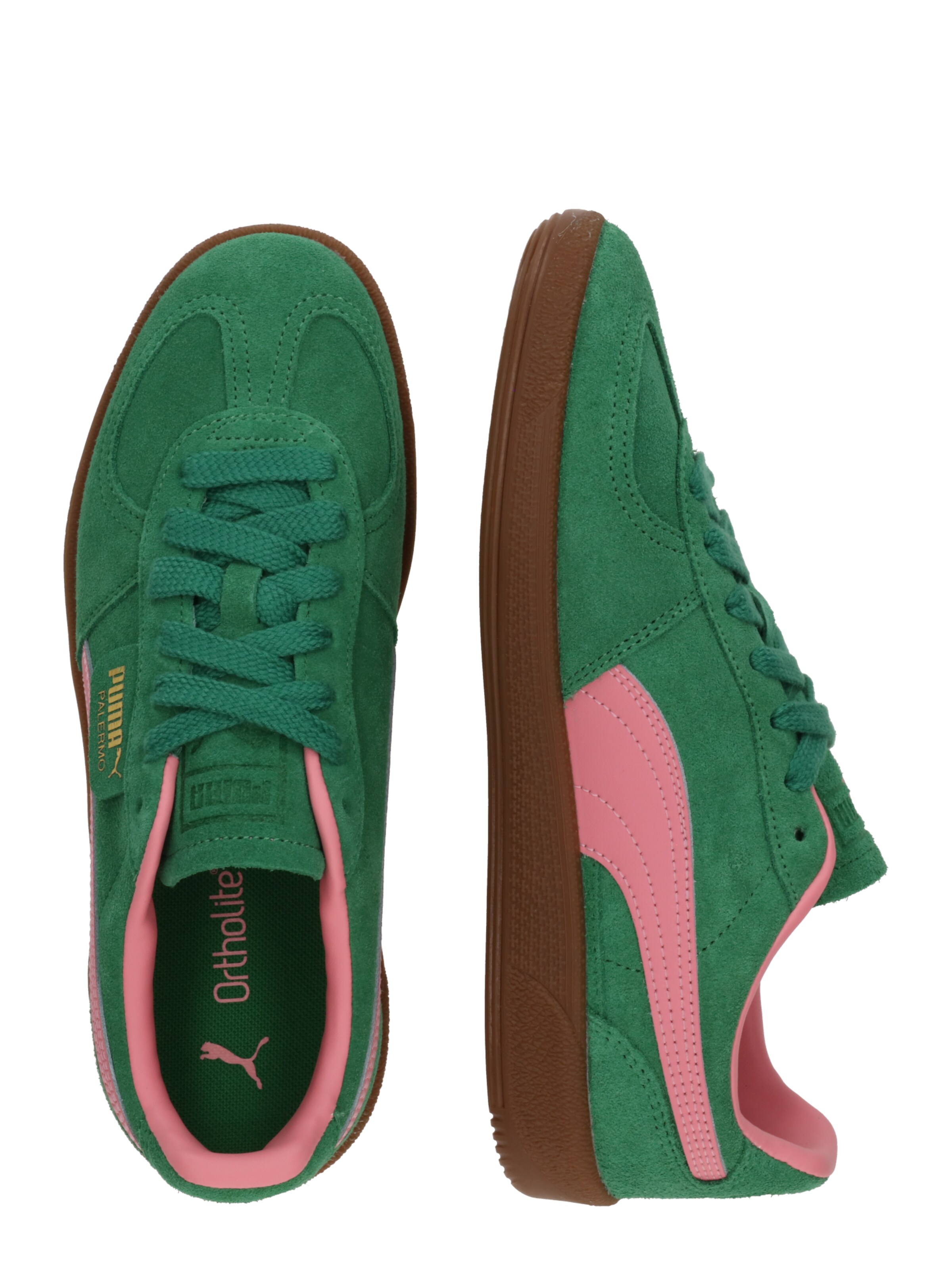 Sneaker 'Palermo' de la PUMA pe verde