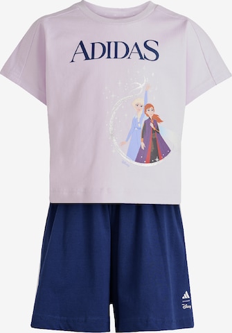 ADIDAS SPORTSWEAR Treenipuku 'ADIDAS DISNEY FROZEN T-SHIRT' värissä lila: etupuoli