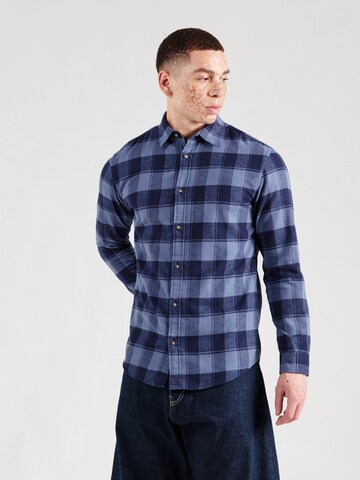 JACK & JONES - Ajuste regular Camisa 'JWHJOSHUA' en azul: frente