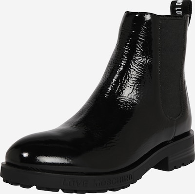 Love Moschino Chelsea-saapad 'Daily Biker' must, Tootevaade