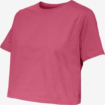 Pieces Maternity T-Shirt 'Rina' in Pink: predná strana