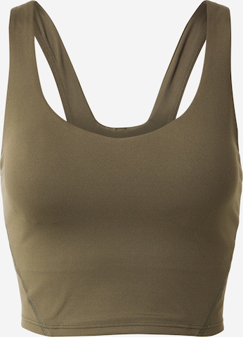 THE NORTH FACE Bustier Športni nederček 'JAIDA' | zelena barva: sprednja stran