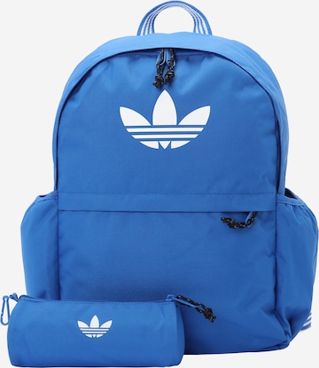 ADIDAS ORIGINALS - Mochila en azul: frente
