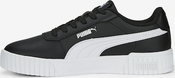 PUMA Σνίκερ χαμηλό 'Carina 2.0' σε μαύρο: μπροστά